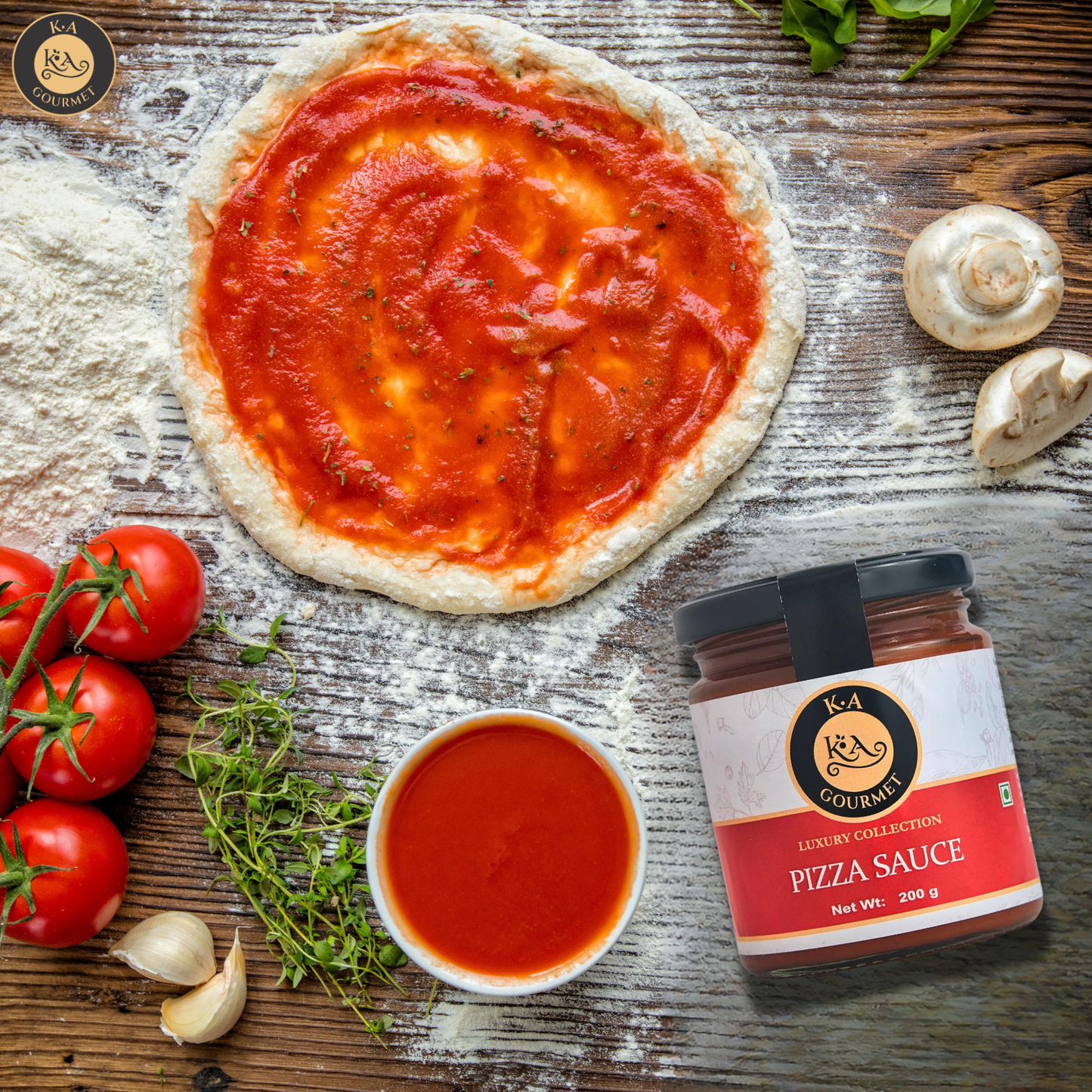 KA Gourmet Pizza Sauce - 200gm