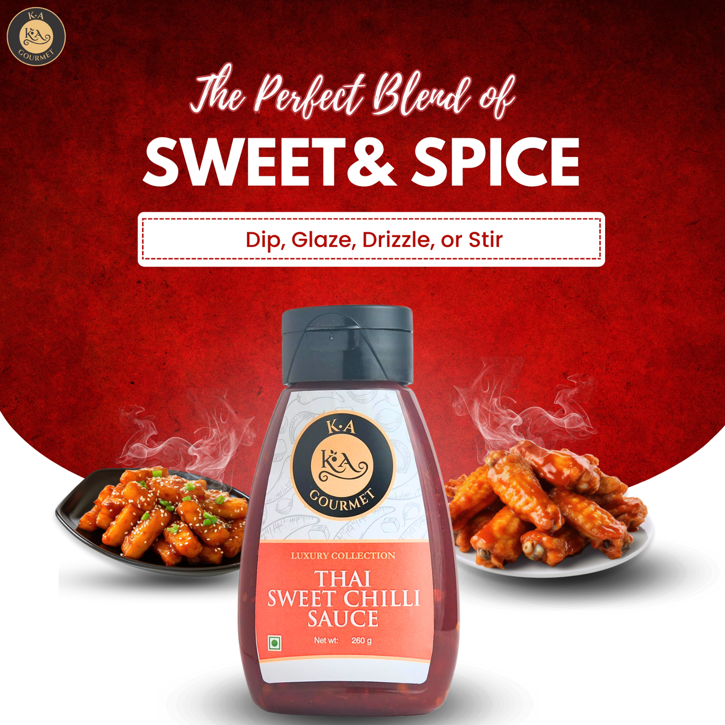 KA Gourmet Thai Sweet Chilli Sauce - 260g