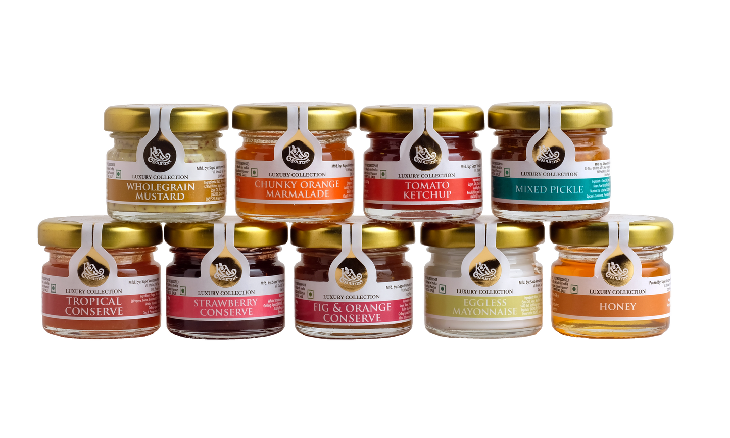 KA Gourmet Chunky Orange Marmalade Jam 28g x 25 - Mini
