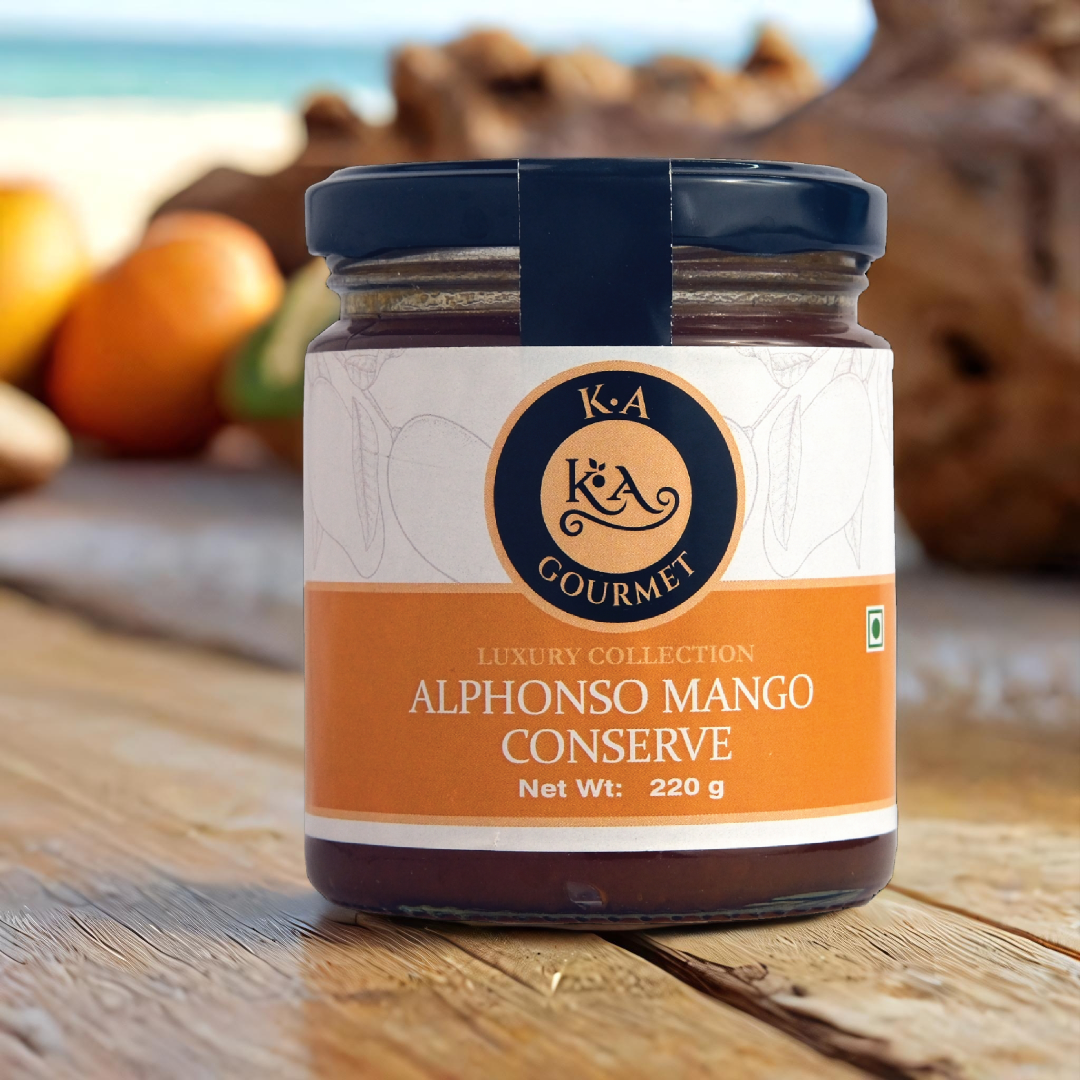 KA Gourmet Alphonso Mango Conserve - 220gm
