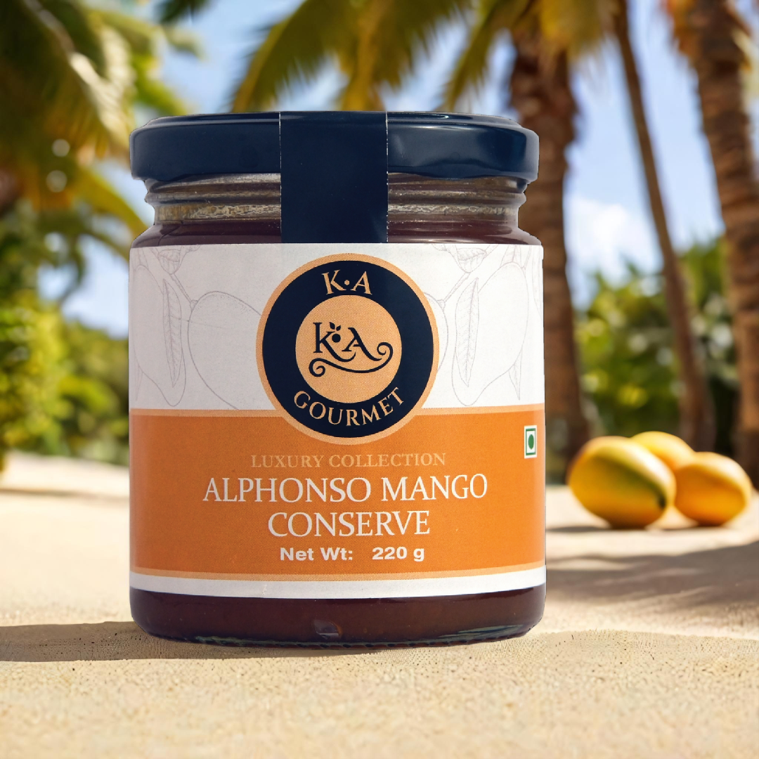 KA Gourmet Alphonso Mango Conserve - 220gm